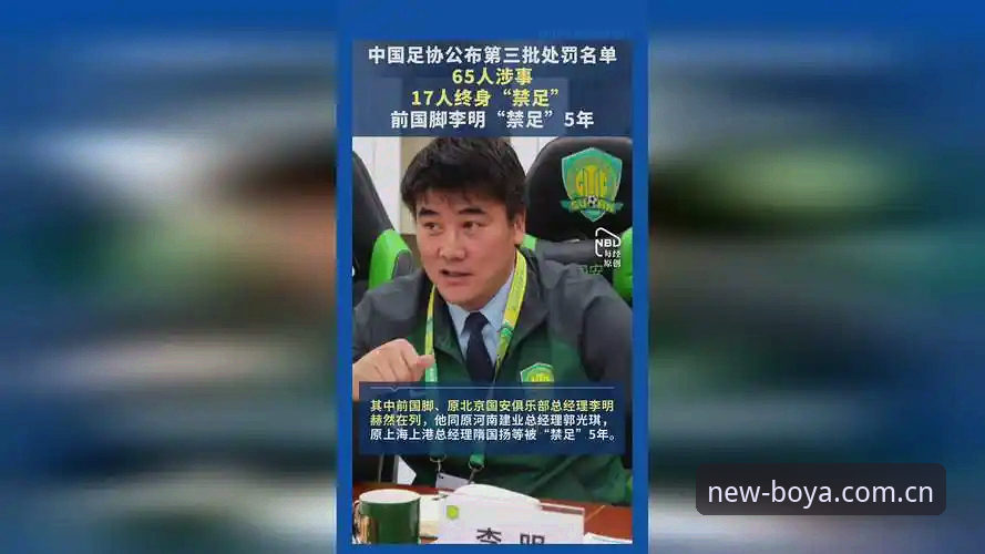 博亚娱乐品质服务功能详解 足协第三批禁足名单全面解析:17人终身禁赛,48人受罚,中国足球反腐进入深水区